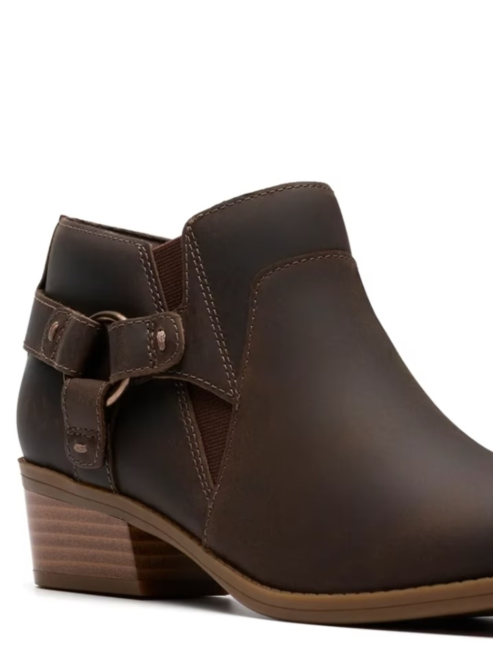 Clarks Charlten Grace in Brown Leather
